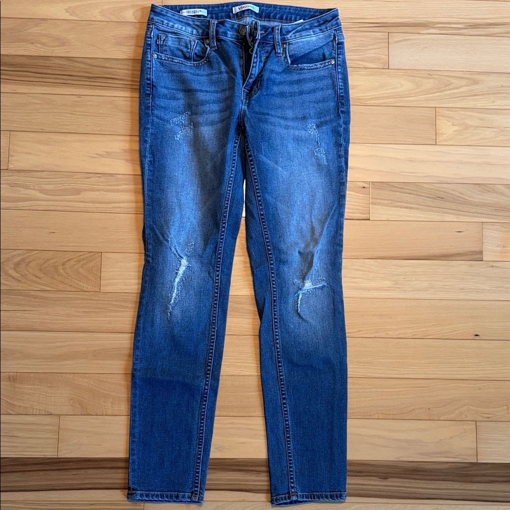 Vigoss Thompson tomboy Women's Blue Skinny Jeans